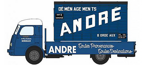 REE Modeles CB-093 - Panhard Movic Plateau ANDRE + Cadre 